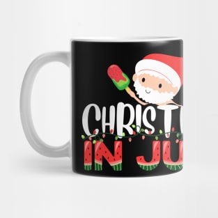 christmas in july watermelon ice pops, fun christmas in july Mug